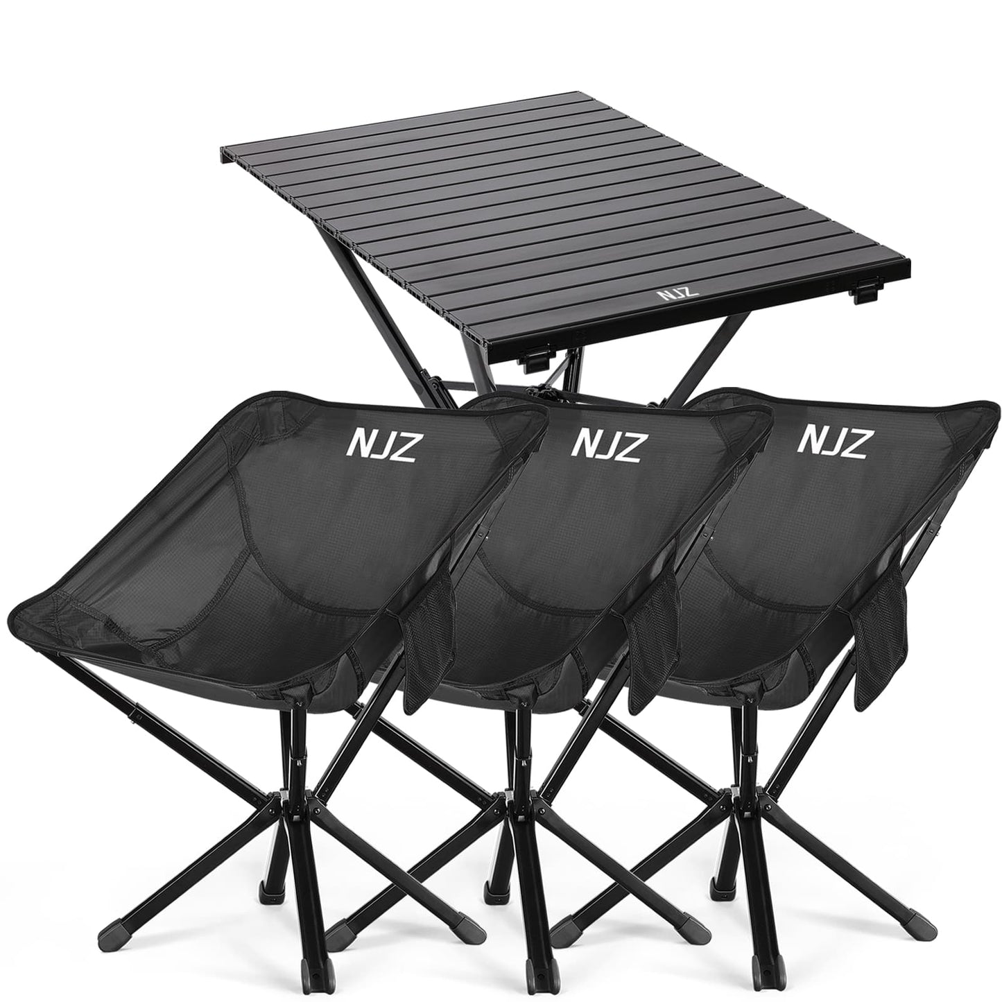 NJZ Folding chairs and table