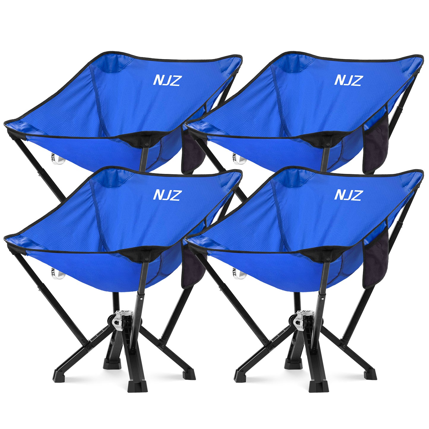 4 Packs: 4xClassical Chair(Blue)