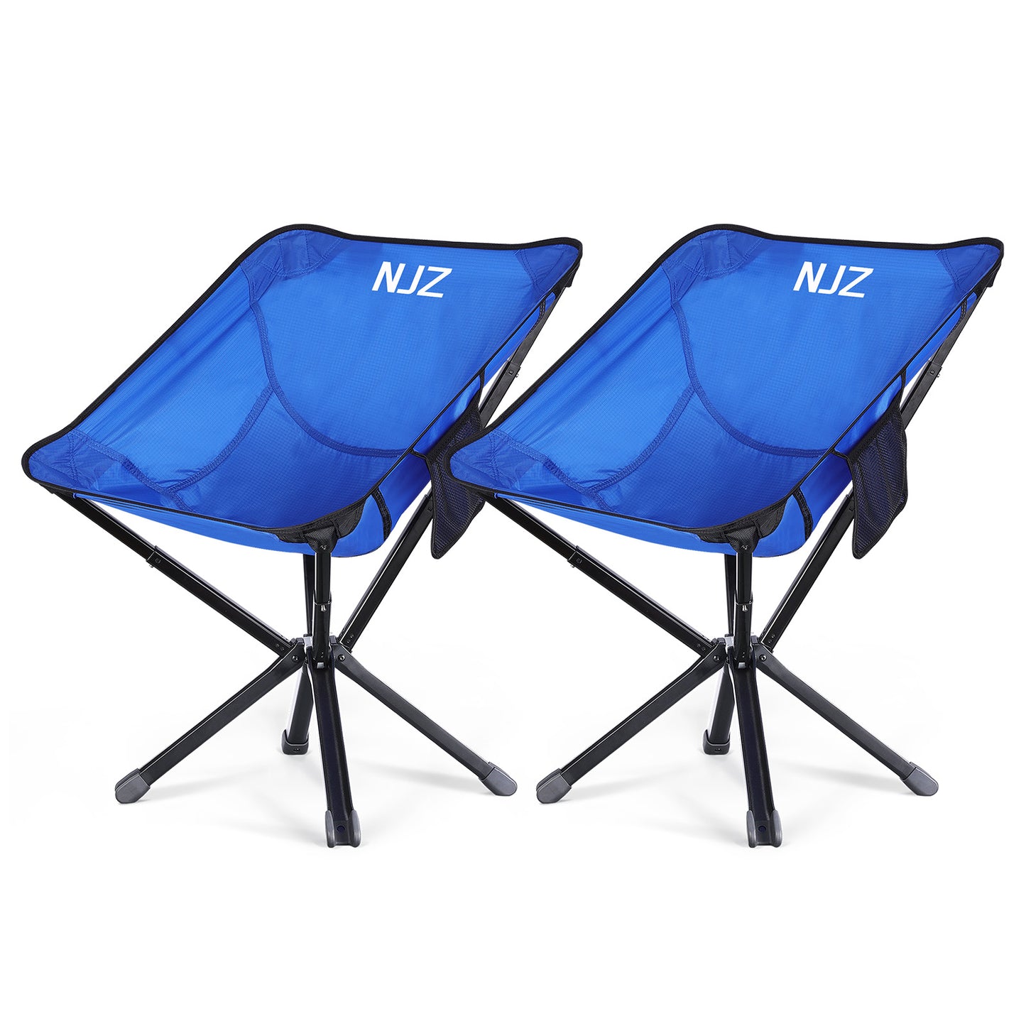 2 Packs: 2xBackpacking Chair(Blue)