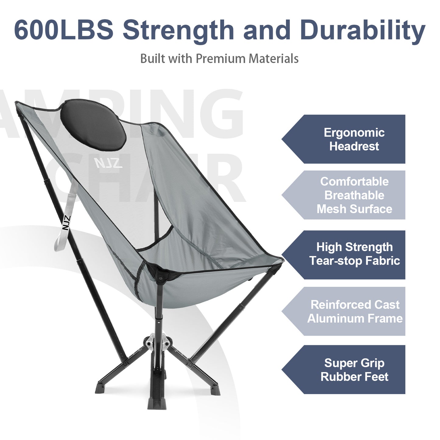 4 Packs: 4xHeavy Duty Chair(Silver)