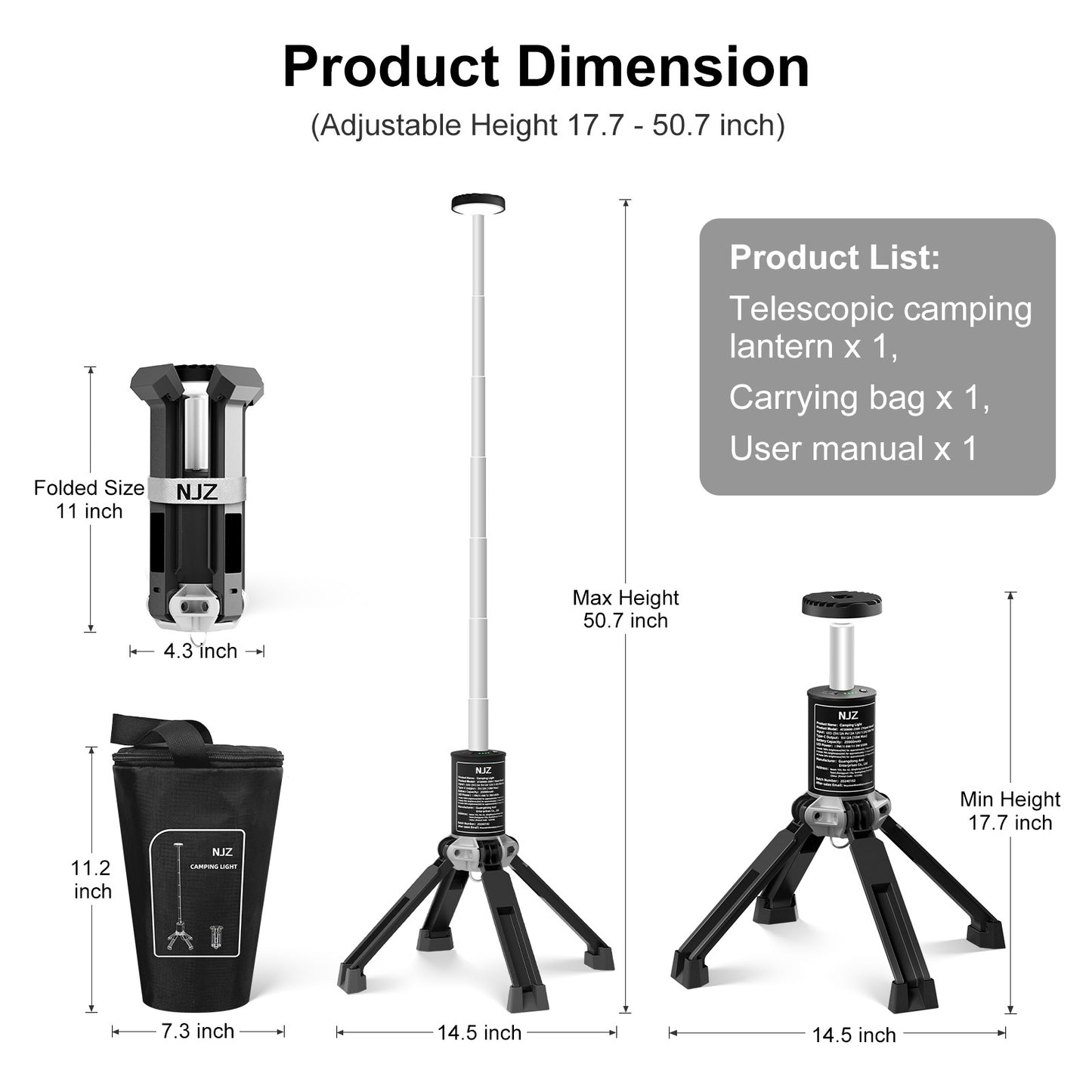 NJZ Camping Light