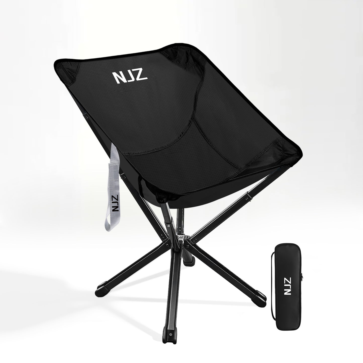 NJZ Black Ultralight Backpack Chair